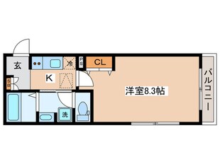 プラシードの物件間取画像